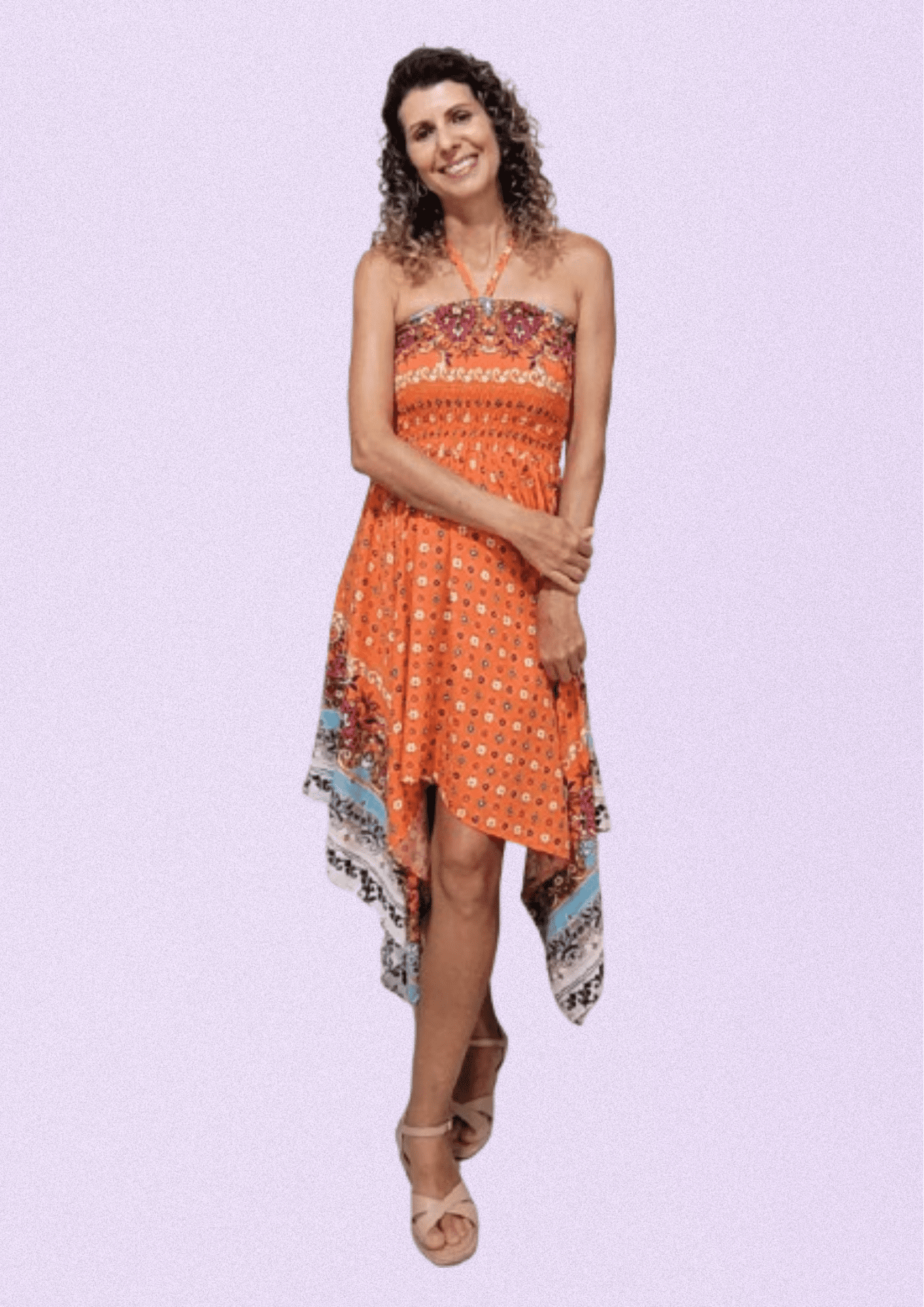 vestido de ponta